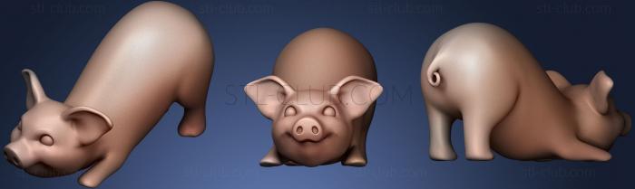 3D model pigs2 (STL)